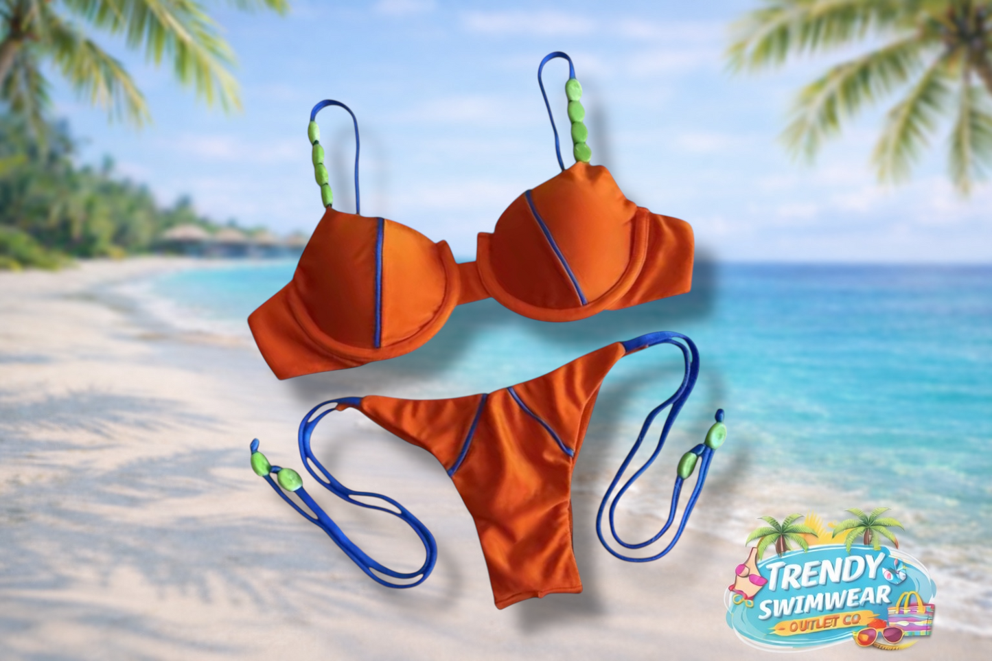 Coastal Glow Statement Bikini