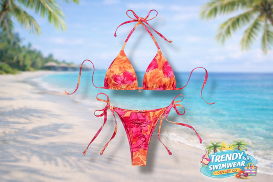 Coral Floral Paradise