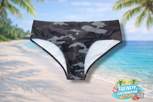 Stealth Camo Men's Swim Briefs